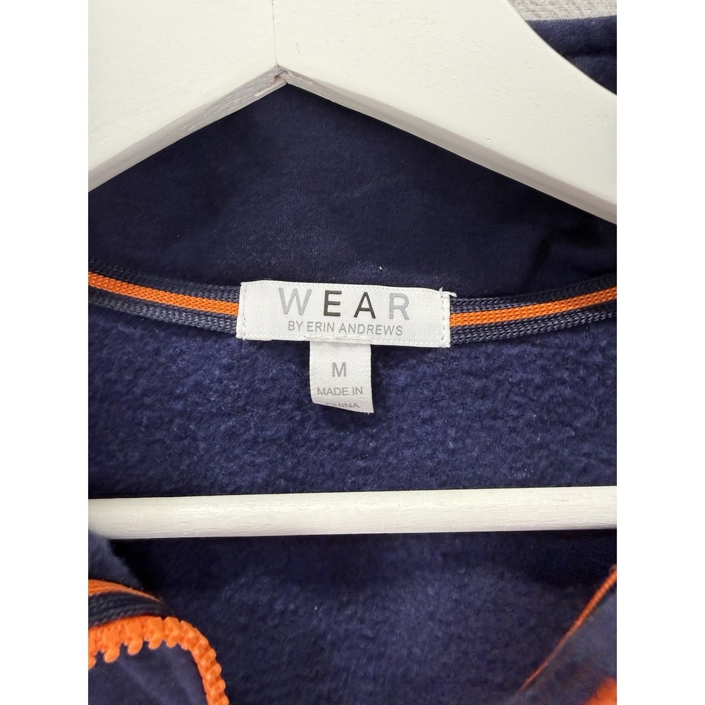 WEAR‎ Erin Andrews Denver Broncos 1/2 Zip Colorblock Pullover Women's Sz M NFL - Picture 3 of 8